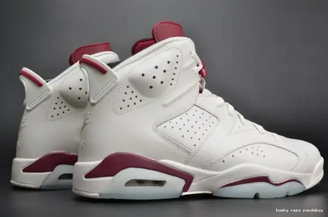 Rep Husky Maroon white Retro 384664-116 Air 6 Jordan 0527